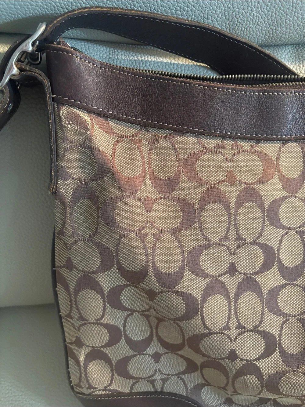 Coach crossbody signature